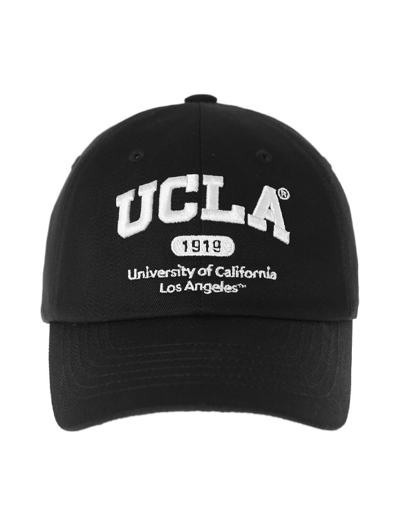 UCLA 볼륨 자수 볼캡[BLACK](UZ9AC01_39)